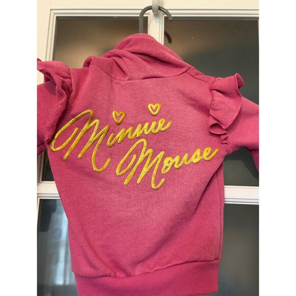 Disney Minnie Mouse pink toddler hoodie size 2T - Picture 10 of 10